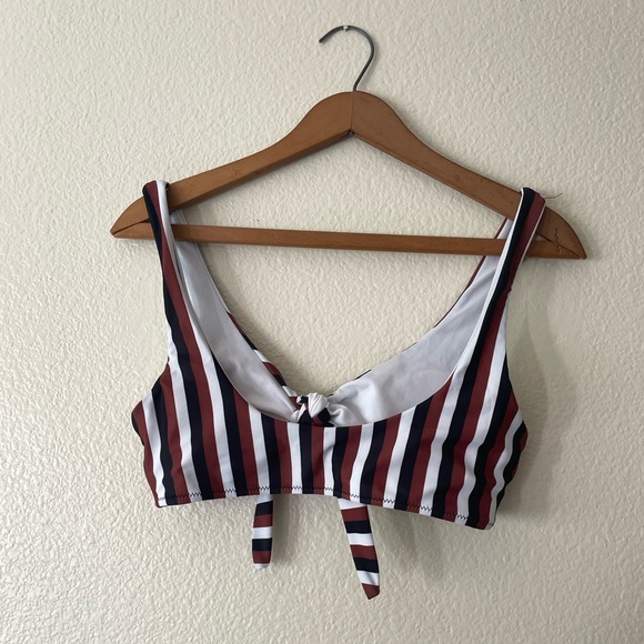 Striped Bikini Top - Picture 2 of 4